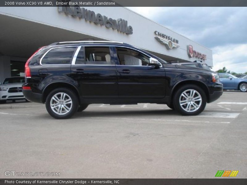 Ember Black Metallic / Sandstone 2008 Volvo XC90 V8 AWD