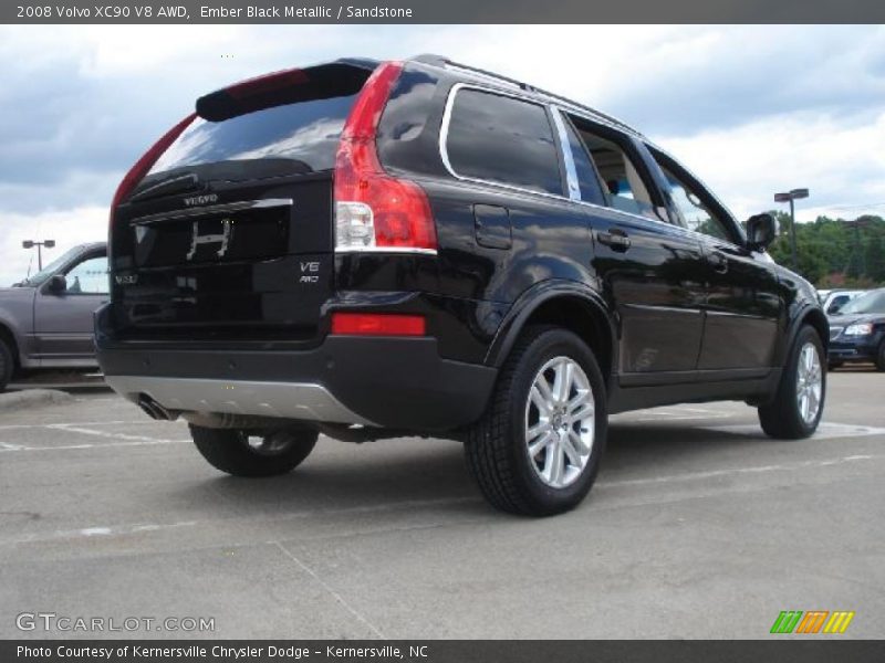 Ember Black Metallic / Sandstone 2008 Volvo XC90 V8 AWD