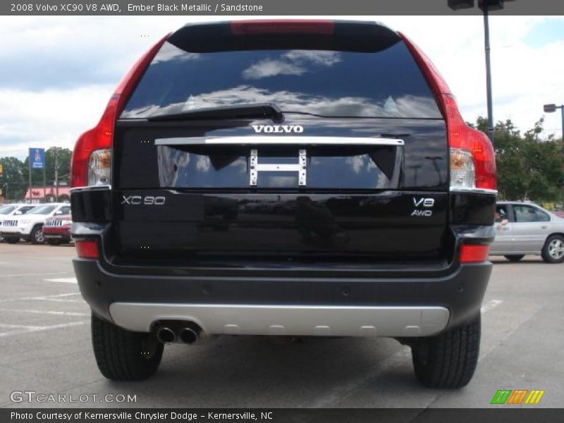 Ember Black Metallic / Sandstone 2008 Volvo XC90 V8 AWD