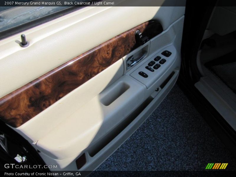 Black Clearcoat / Light Camel 2007 Mercury Grand Marquis GS