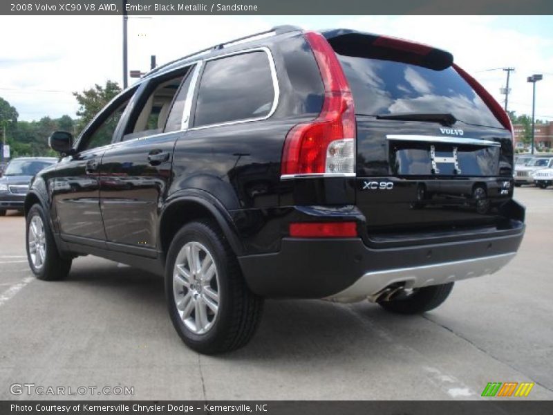 Ember Black Metallic / Sandstone 2008 Volvo XC90 V8 AWD