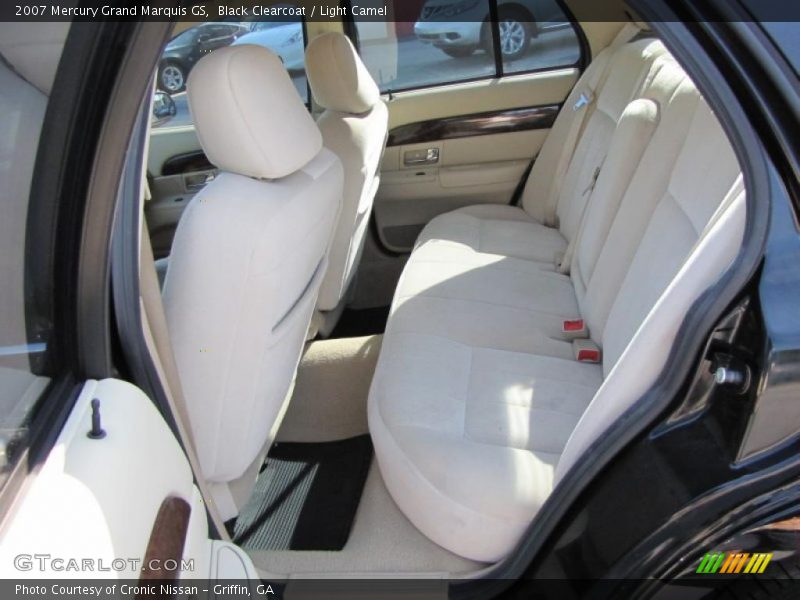 Black Clearcoat / Light Camel 2007 Mercury Grand Marquis GS