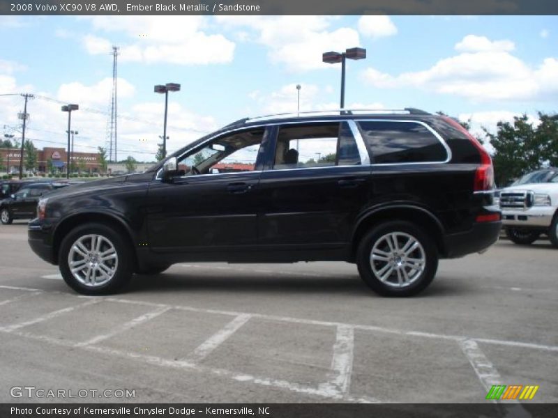 Ember Black Metallic / Sandstone 2008 Volvo XC90 V8 AWD
