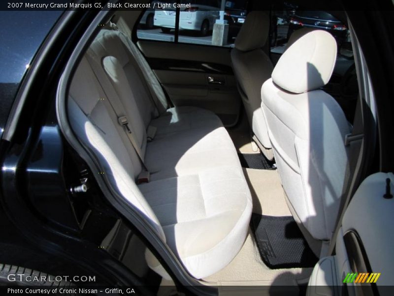 Black Clearcoat / Light Camel 2007 Mercury Grand Marquis GS