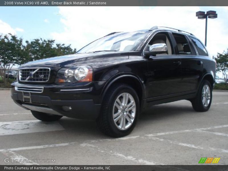 Ember Black Metallic / Sandstone 2008 Volvo XC90 V8 AWD