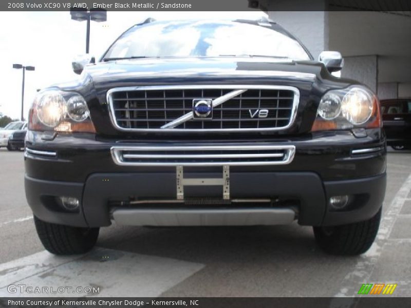 Ember Black Metallic / Sandstone 2008 Volvo XC90 V8 AWD