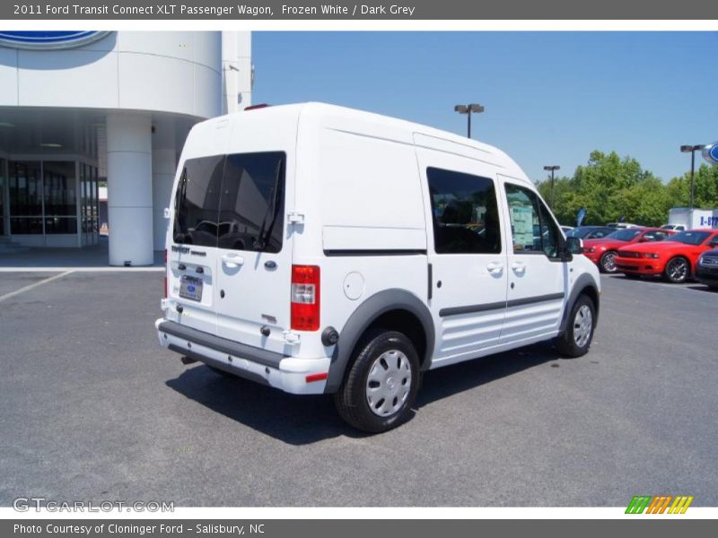 Frozen White / Dark Grey 2011 Ford Transit Connect XLT Passenger Wagon