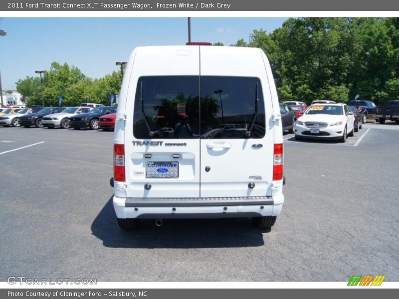Frozen White / Dark Grey 2011 Ford Transit Connect XLT Passenger Wagon