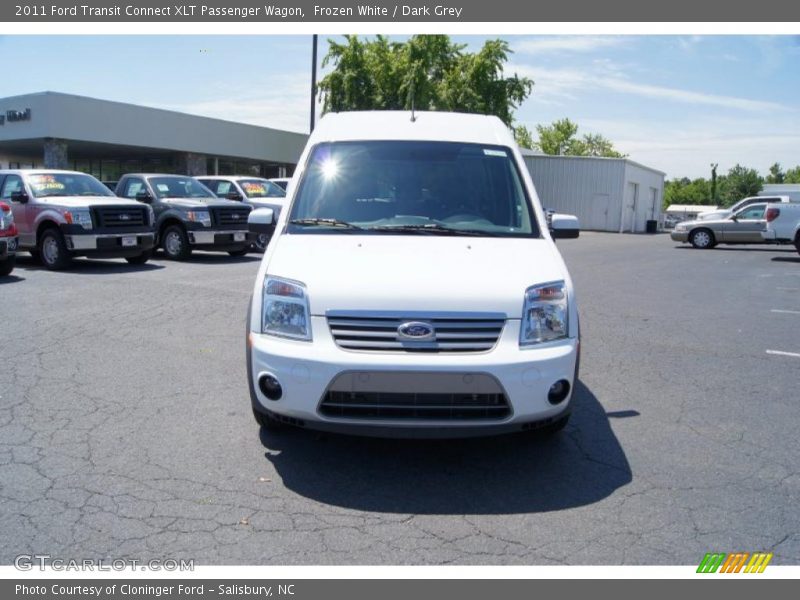 Frozen White / Dark Grey 2011 Ford Transit Connect XLT Passenger Wagon
