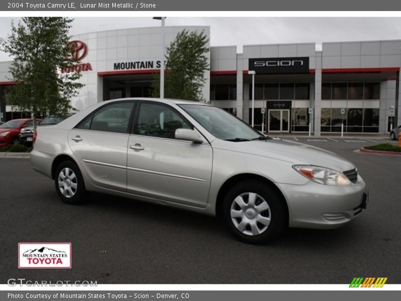 Lunar Mist Metallic / Stone 2004 Toyota Camry LE