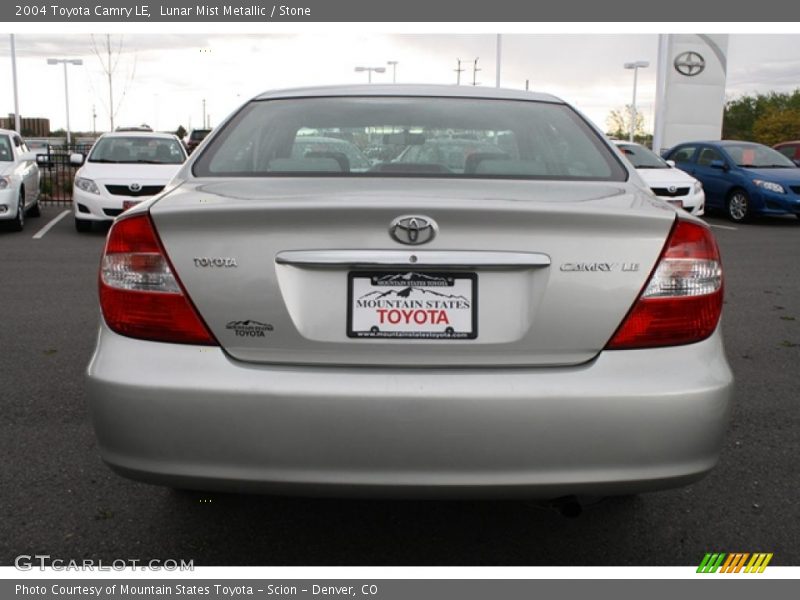 Lunar Mist Metallic / Stone 2004 Toyota Camry LE