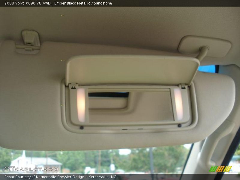 Ember Black Metallic / Sandstone 2008 Volvo XC90 V8 AWD