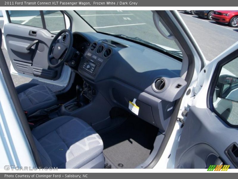 Frozen White / Dark Grey 2011 Ford Transit Connect XLT Passenger Wagon