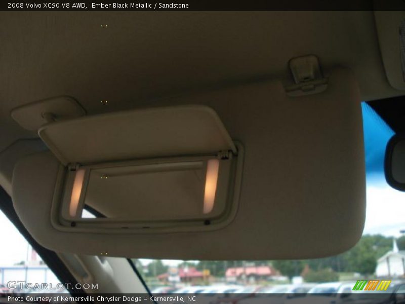 Ember Black Metallic / Sandstone 2008 Volvo XC90 V8 AWD