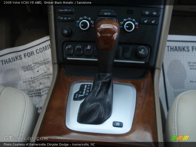 Ember Black Metallic / Sandstone 2008 Volvo XC90 V8 AWD