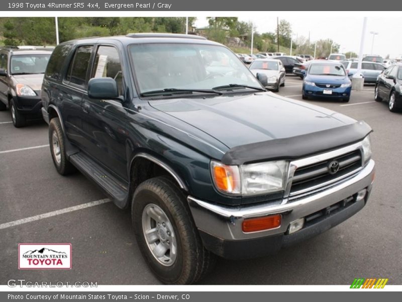 Evergreen Pearl / Gray 1998 Toyota 4Runner SR5 4x4