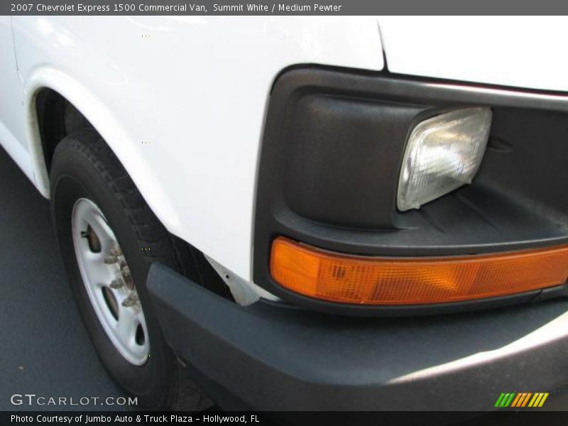 Summit White / Medium Pewter 2007 Chevrolet Express 1500 Commercial Van