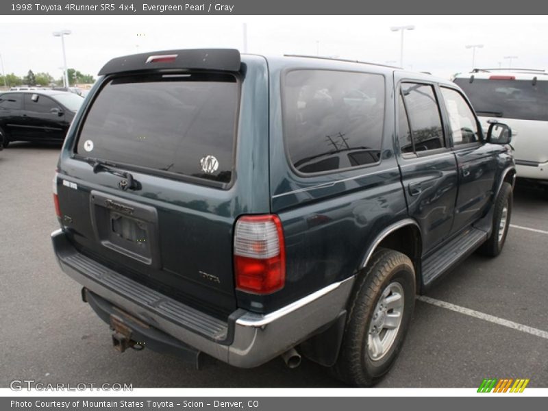 Evergreen Pearl / Gray 1998 Toyota 4Runner SR5 4x4