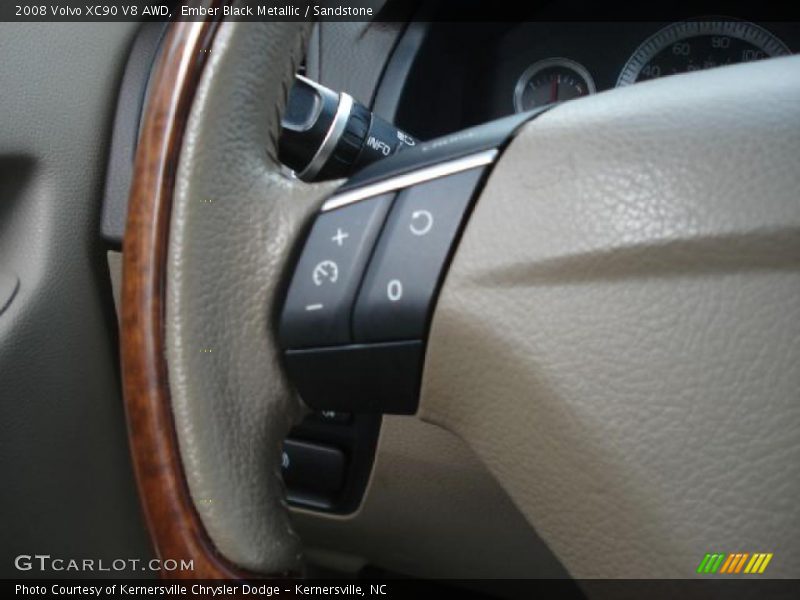 Ember Black Metallic / Sandstone 2008 Volvo XC90 V8 AWD