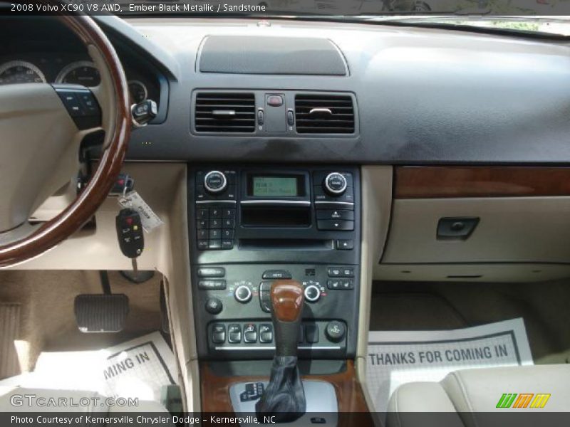 Ember Black Metallic / Sandstone 2008 Volvo XC90 V8 AWD