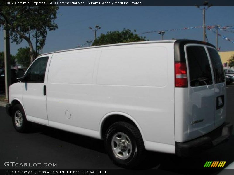 Summit White / Medium Pewter 2007 Chevrolet Express 1500 Commercial Van