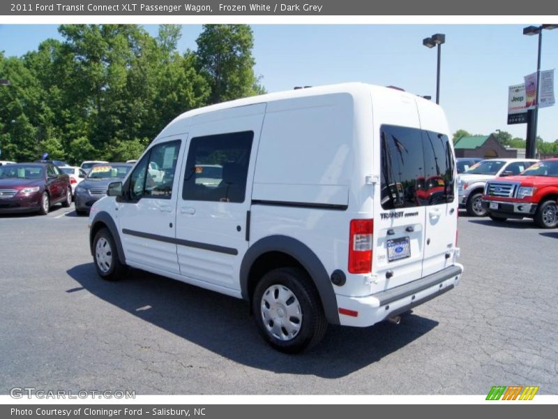 Frozen White / Dark Grey 2011 Ford Transit Connect XLT Passenger Wagon