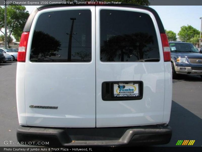 Summit White / Medium Pewter 2007 Chevrolet Express 1500 Commercial Van