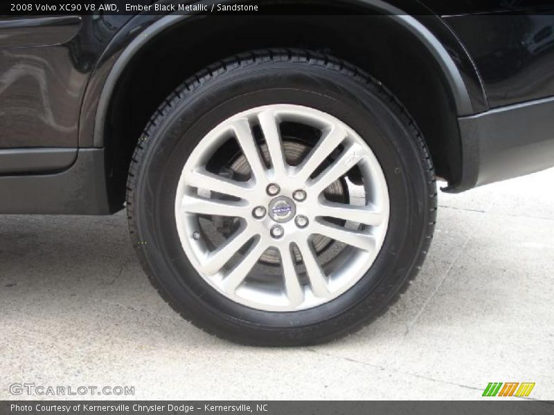Ember Black Metallic / Sandstone 2008 Volvo XC90 V8 AWD