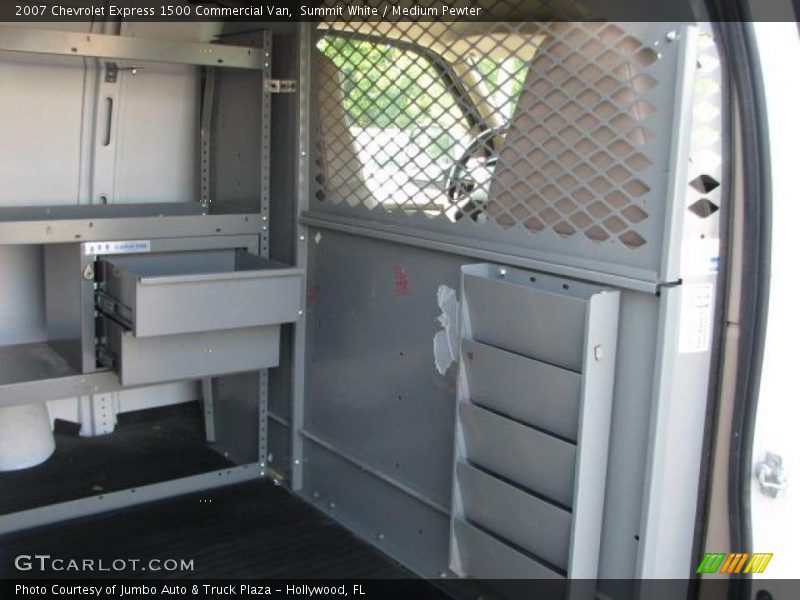 Summit White / Medium Pewter 2007 Chevrolet Express 1500 Commercial Van