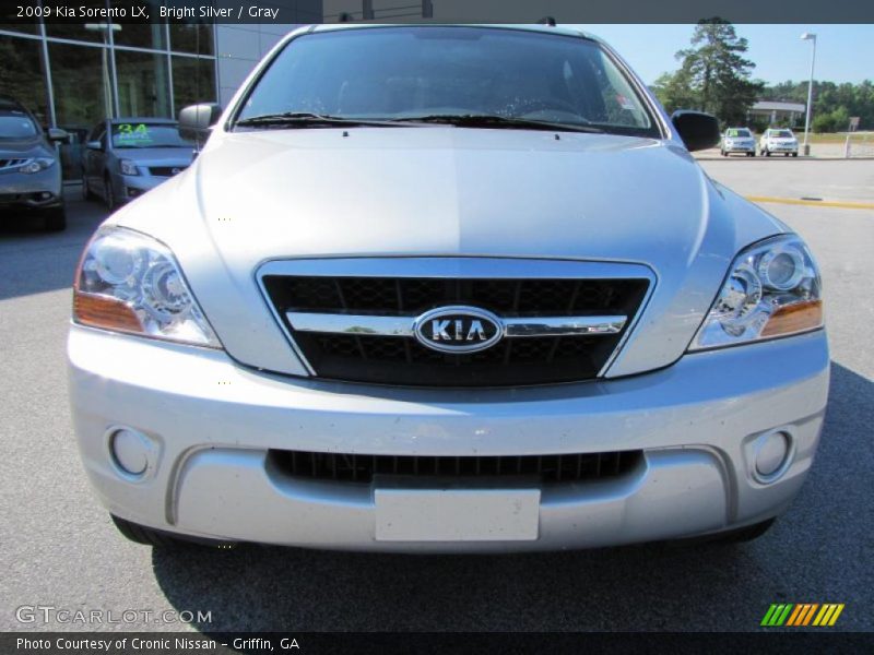 Bright Silver / Gray 2009 Kia Sorento LX