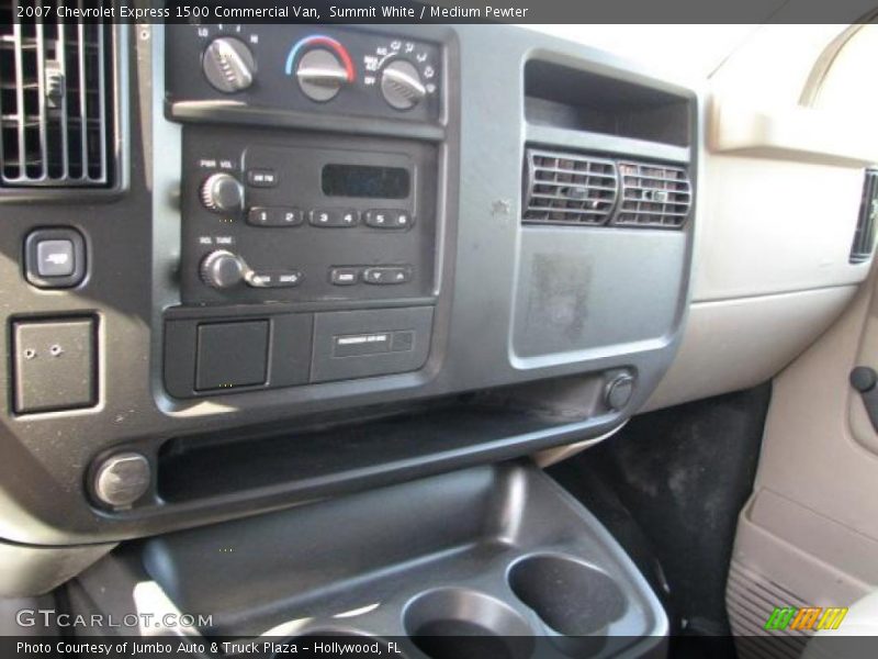 Summit White / Medium Pewter 2007 Chevrolet Express 1500 Commercial Van