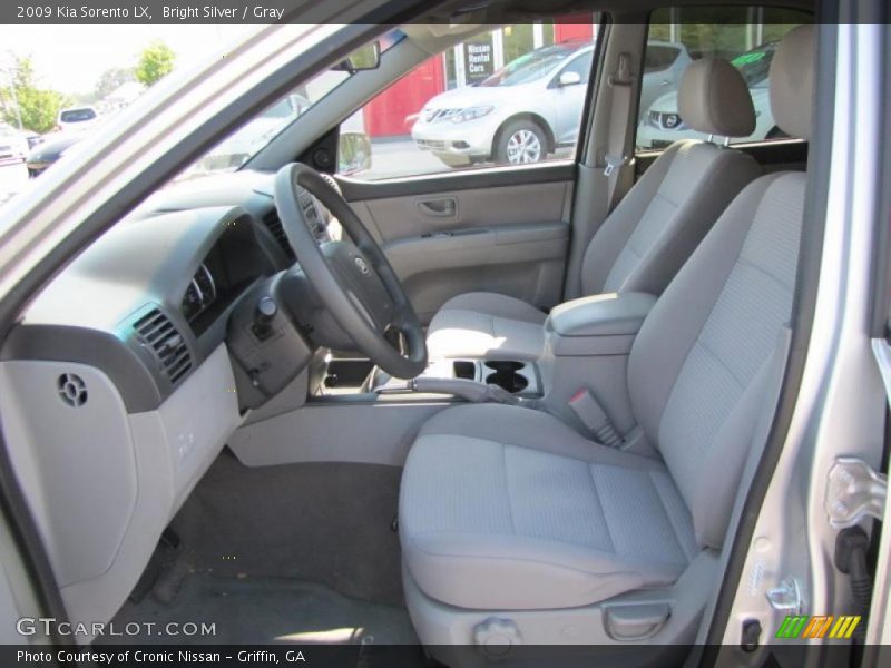 Bright Silver / Gray 2009 Kia Sorento LX