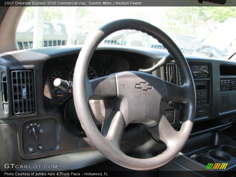 Summit White / Medium Pewter 2007 Chevrolet Express 1500 Commercial Van