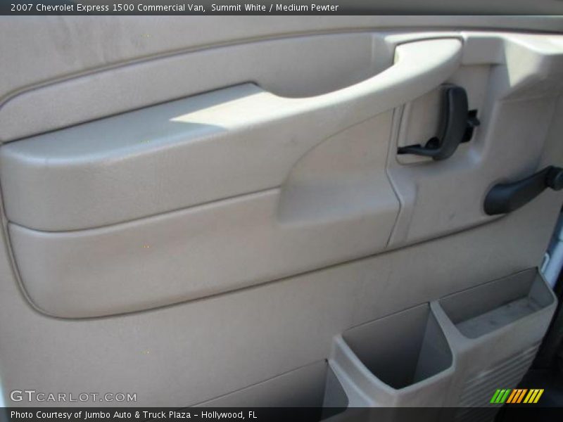 Summit White / Medium Pewter 2007 Chevrolet Express 1500 Commercial Van