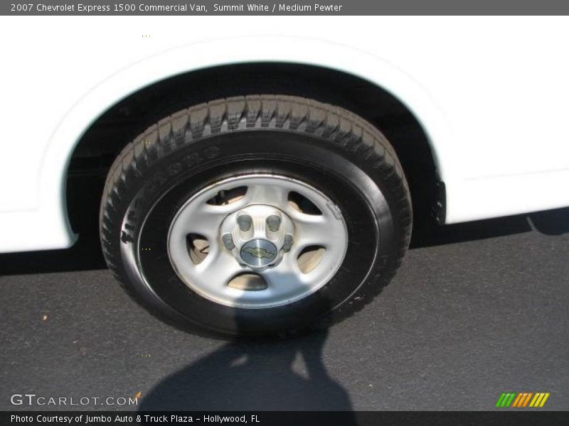 Summit White / Medium Pewter 2007 Chevrolet Express 1500 Commercial Van