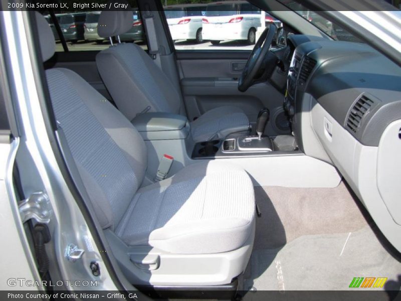 Bright Silver / Gray 2009 Kia Sorento LX