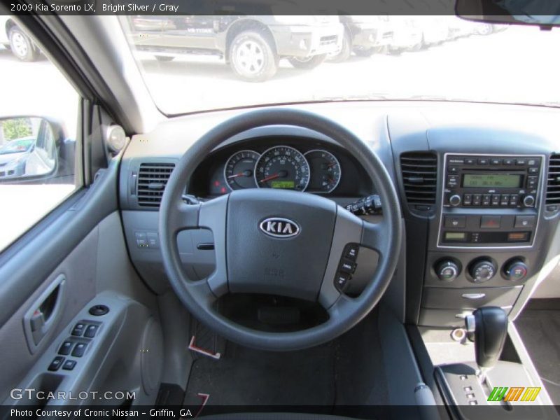 Bright Silver / Gray 2009 Kia Sorento LX