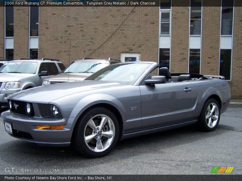 Tungsten Grey Metallic / Dark Charcoal 2006 Ford Mustang GT Premium Convertible