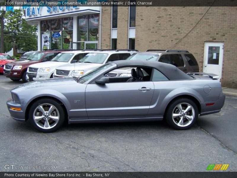 Tungsten Grey Metallic / Dark Charcoal 2006 Ford Mustang GT Premium Convertible