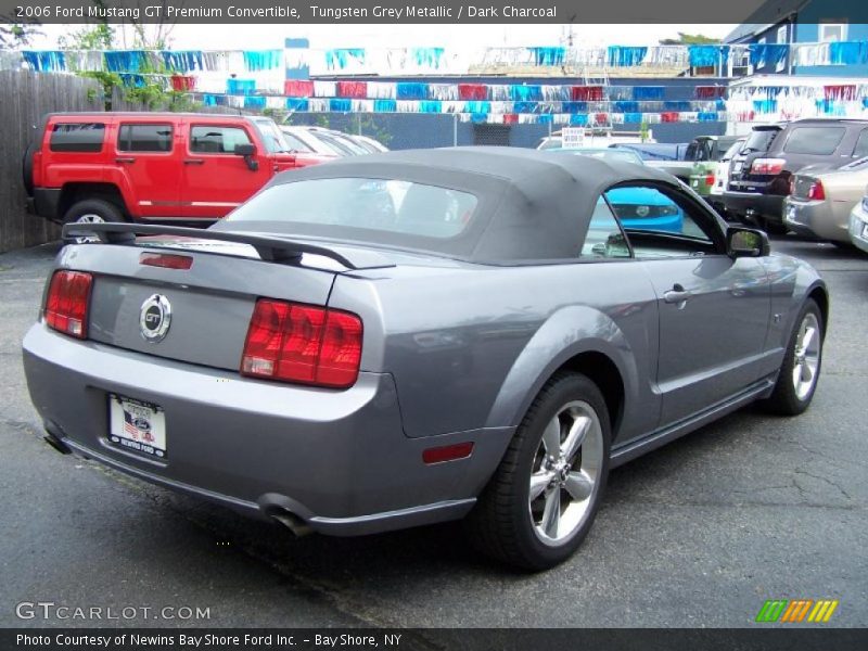 Tungsten Grey Metallic / Dark Charcoal 2006 Ford Mustang GT Premium Convertible