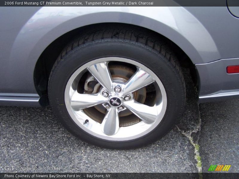 Tungsten Grey Metallic / Dark Charcoal 2006 Ford Mustang GT Premium Convertible
