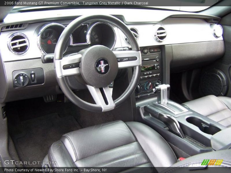 Tungsten Grey Metallic / Dark Charcoal 2006 Ford Mustang GT Premium Convertible