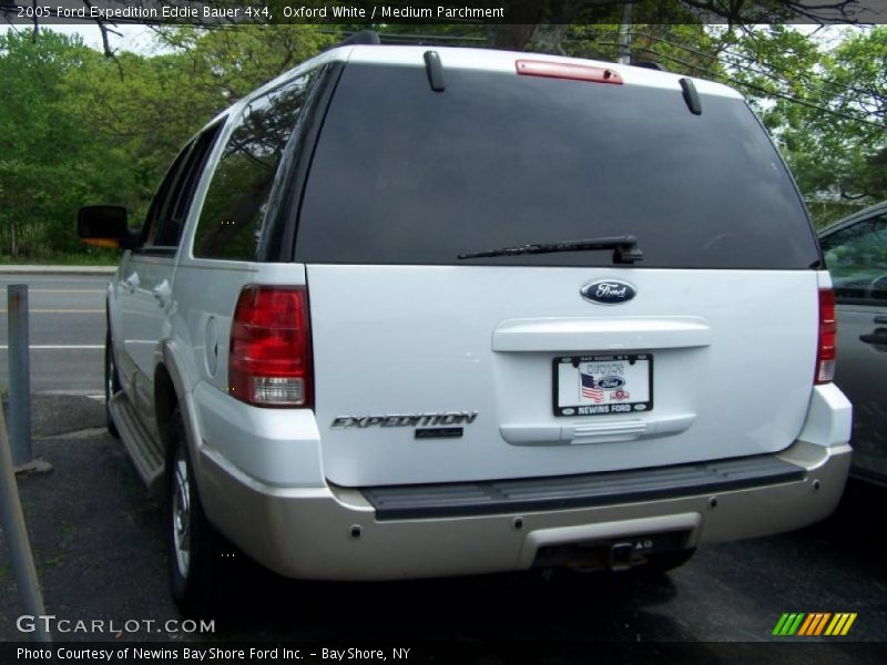 Oxford White / Medium Parchment 2005 Ford Expedition Eddie Bauer 4x4