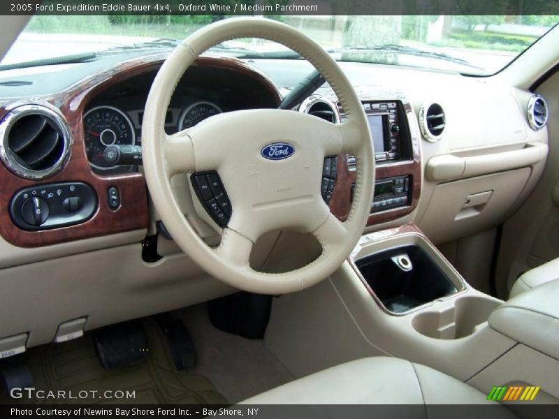 Oxford White / Medium Parchment 2005 Ford Expedition Eddie Bauer 4x4