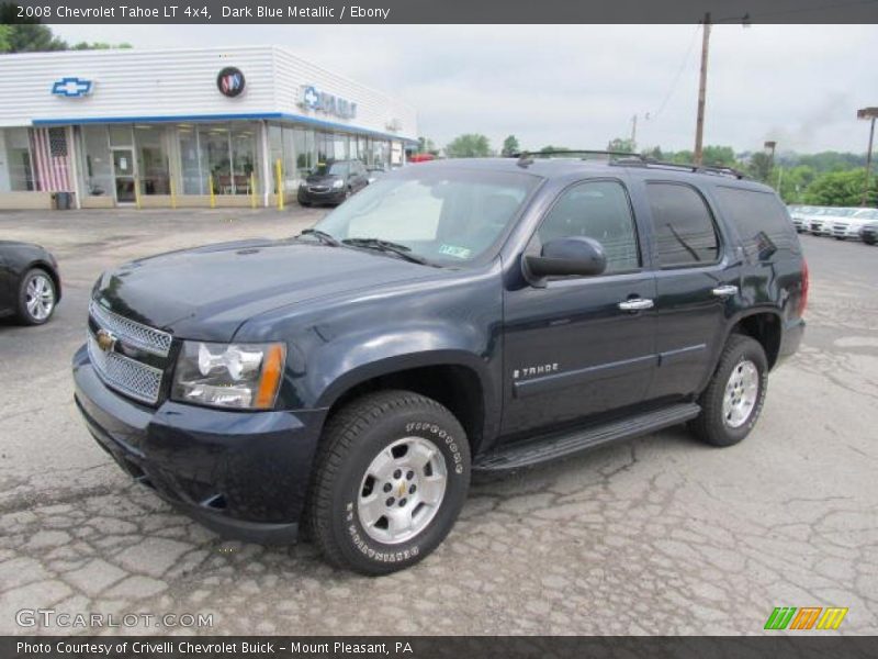 Dark Blue Metallic / Ebony 2008 Chevrolet Tahoe LT 4x4