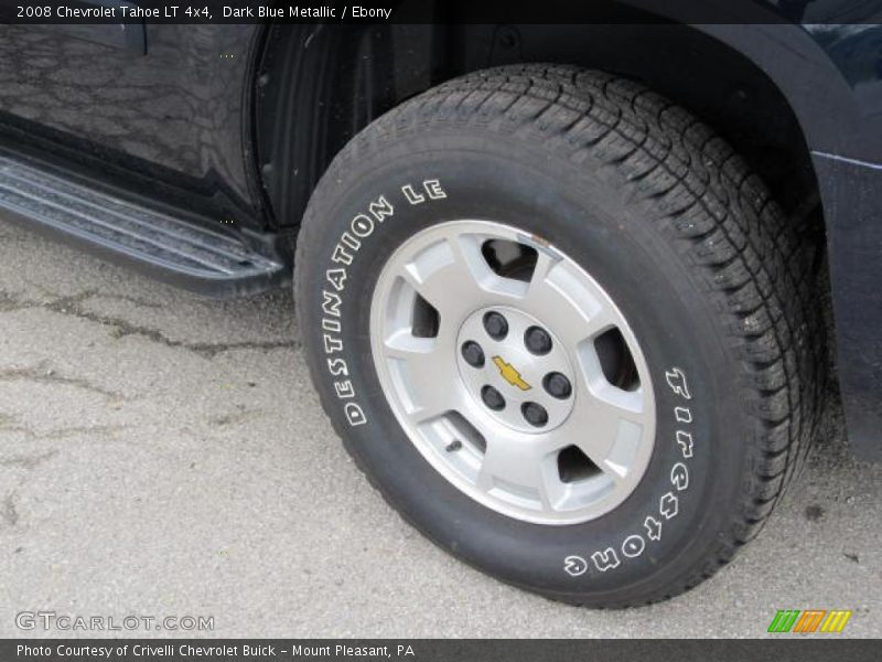 Dark Blue Metallic / Ebony 2008 Chevrolet Tahoe LT 4x4