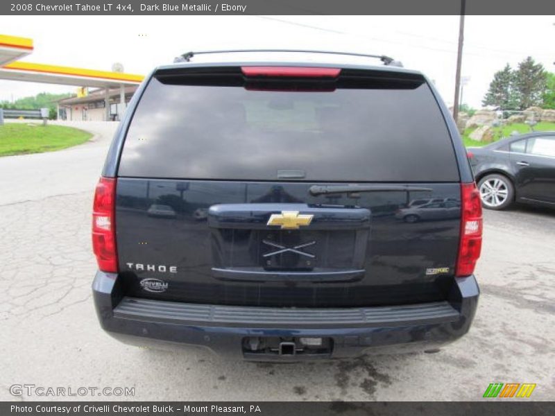 Dark Blue Metallic / Ebony 2008 Chevrolet Tahoe LT 4x4