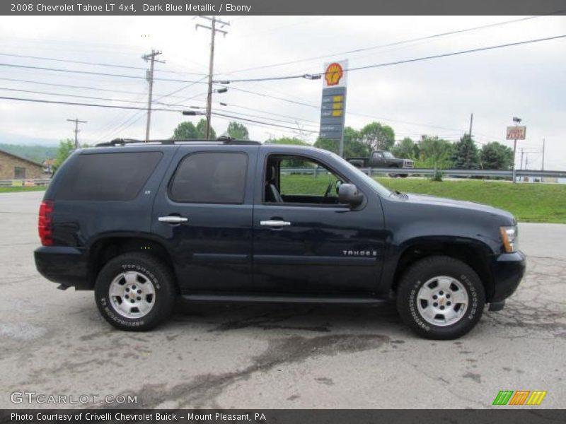 Dark Blue Metallic / Ebony 2008 Chevrolet Tahoe LT 4x4