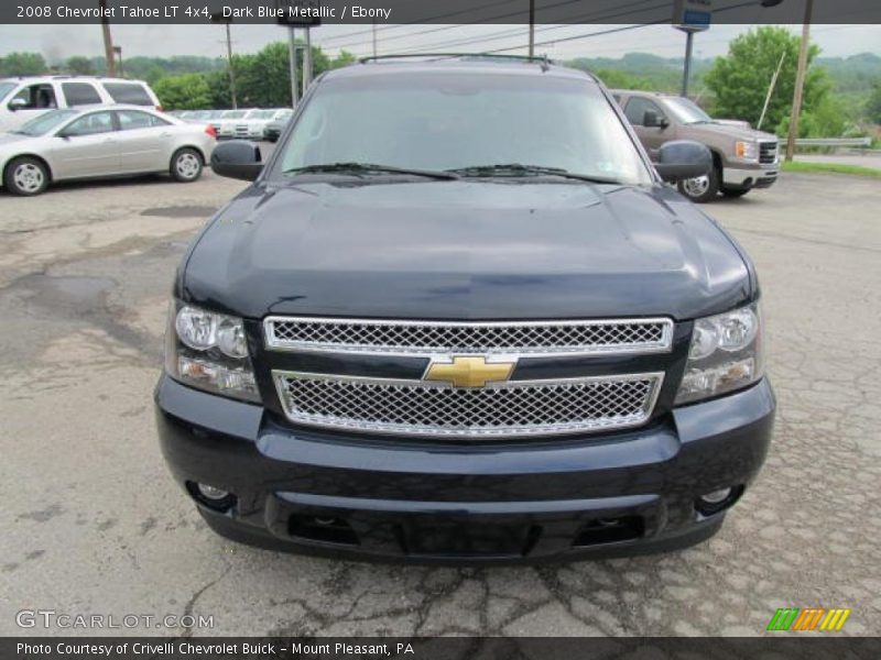 Dark Blue Metallic / Ebony 2008 Chevrolet Tahoe LT 4x4