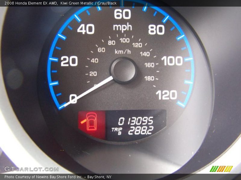 Kiwi Green Metallic / Gray/Black 2008 Honda Element EX AWD